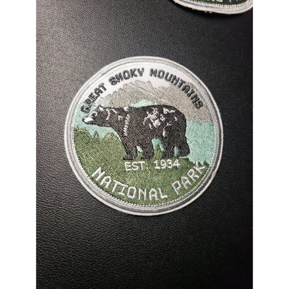 Limited Edition Smoky Mountain National Park Patch Original Design iron-on - Picture 1 of 1